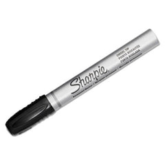 Sharpie® Durable Metal Barrel Permanent Marker, Broad Chisel Tip, Black