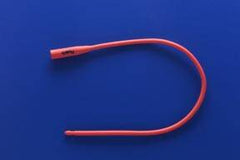 Teleflex LLC Urethral Catheter Rusch® Robinson / Nelaton Tip Red Rubber 16 Fr. 16 Inch