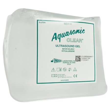 Parker Labs Ultrasound Gel Aquasonic Clear® Sonicpac® Transmission 5 Liter Cubitainer