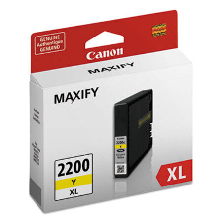 Canon® 9270B001 (PGI-2200XL) High-Yield Ink, 1,520 Page-Yield, Yellow