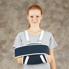 DeRoyal Shoulder Sling and Swathe DeRoyal® One Size Fits Most Synthetic Buckle Closure Left or Right Arm