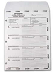 Propper Manufacturing Blank Label Multipurpose Label White 3/4 X 1-1/4 Inch - M-228763-3351 - Roll of 1