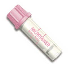 Becton Dickinson BD Microtainer® Capillary Blood Collection Tube Hematology K2 EDTA Additive 15.3 X 46 mm 250 µL to 500 µL Lavender BD Microgard™ Closure Plastic Tube