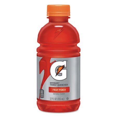 Gatorade® G-Series Perform 02 Thirst Quencher, Fruit Punch, 12 oz Bottle, 24/Carton