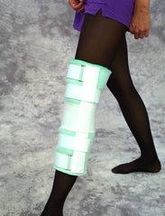 Scott Specialties Knee Immobilizer One Size Fits Most Hook and Loop Closure 16 Inch Length Left or Right Knee