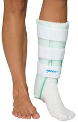 DJO Leg Splint Aircast® Small Hook and Loop Closure 13 Inch Length Right Leg