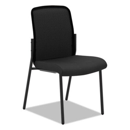 HON® VL508 Mesh Back Multi-Purpose Chair, Black Seat/Black Back, Black Base
