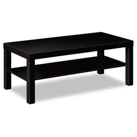HON® Laminate Occasional Table, 42w x 20d x 16h, Black