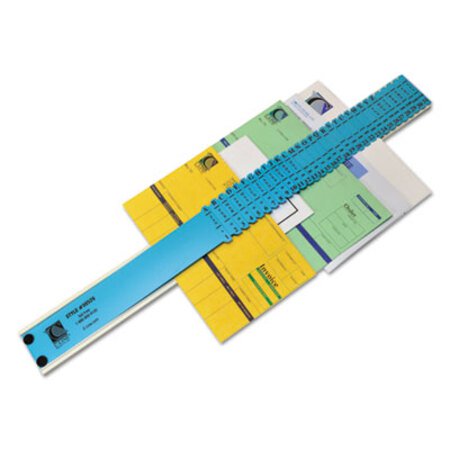 C-Line® Plastic Indexed Sorter, 31 Dividers, Alpha/Numeric/Months/Dates/Days, Letter-Size, Blue Frame