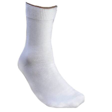 Silipos Arthritic / Diabetic Gel Socks Silipos® Gel Sock™ Crew Large White Closed Toe