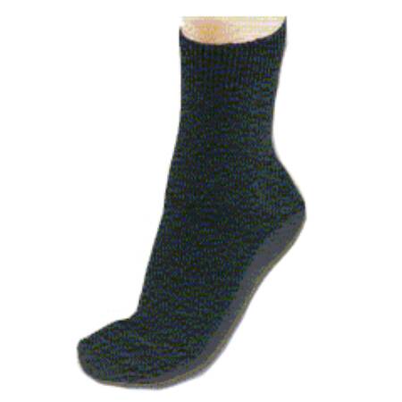 Silipos Arthritic / Diabetic Gel Socks Silipos® Gel Sock™ Crew Large Black Closed Toe