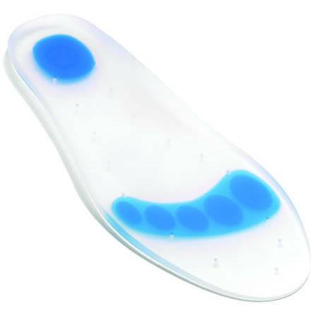 Silipos Soft Zone™ Insole Full Length Small Silicone Male 5 to 6-1/2 / Female 6-1/2 to 8-1/2