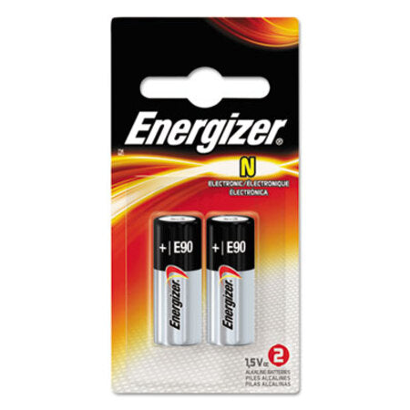 Energizer® E90BP-2 Alkaline Batteries, 1.5V, 2/Pack