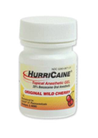 Beutlich Inc Oral Pain Relief HurriCaine® 20% Strength Benzocaine Oral Gel 1 oz.