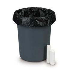 Medegen Medical Products LLC Trash Bag Institutional 20 to 30 gal. Natural HDPE 10 Mic. 30 X 37 Inch Star Seal Bottom Coreless Roll - M-234663-4812 - Case of 500