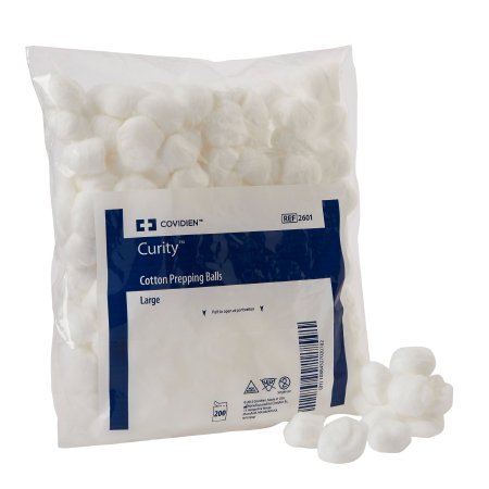 Cardinal Cotton Ball Curity™ Large 100% Cotton NonSterile