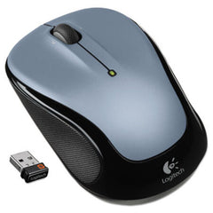 Logitech® M325 Wireless Mouse, 2.4 GHz Frequency/30 ft Wireless Range, Left/Right Hand Use, Silver