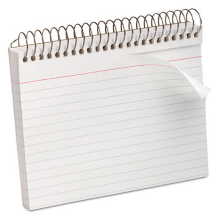 Oxford™ Spiral Index Cards, 4 x 6, 50 Cards, White