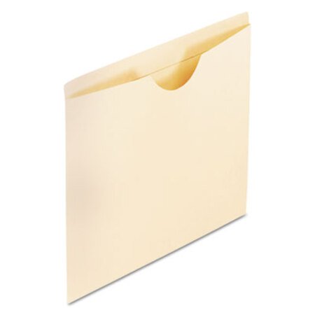 Pendaflex® Manila Reinforced File Jackets, 2-Ply Straight Tab, Letter Size, Manila, 100/Box