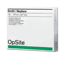Smith & Nephew Transparent Film Dressing OpSite Rectangle 17-3/4 X 21-5/8 Inch 2 Tab Delivery Without Label Sterile