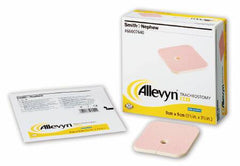 Smith & Nephew Tracheostomy Dressing Allevyn Polyurethane Foam 3-1/2 X 3-1/2 Inch Square Sterile