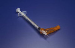 Smiths Medical Syringe with Hypodermic Needle Needle-Pro® 1 mL 27 Gauge 1/2 Inch Detachable Needle Hinged Safety Needle