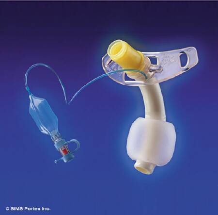 Smiths Medical Tracheostomy Tube Portex® D.I.C.® Standard Size 9 Cuffed