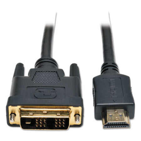 Tripp Lite HDMI to DVI-D Cable, Digital Monitor Adapter Cable (M/M), 1080P, 6 ft., Black