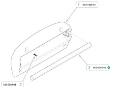 Midmark Paper Dowel Midmark and Ritter Soft Touch Tops 100, 104, 404, 203, 95, 222, and 223