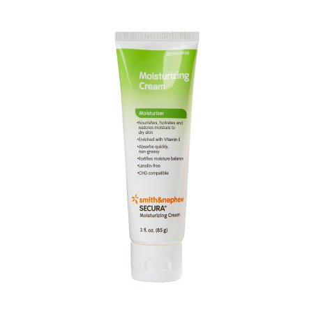 Smith & Nephew Hand and Body Moisturizer Secura™ 3 oz. Tube Unscented Cream