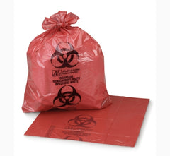 Medegen Medical Products LLC Biohazard Waste Bag Medegen Medical Products 44 gal. Red Bag HDPE 38 X 46 Inch - M-235907-2739 - Case of 10