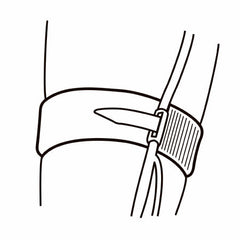 O&M Halyard Inc Leg Strap 2 X 24 Inch