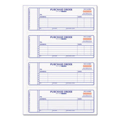 Rediform® Purchase Order Book, 7 x 2 3/4, Two-Part Carbonless, 400 Sets/Book