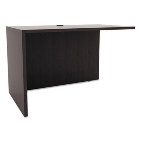 Alera® Alera Valencia Series Reversible Return/Bridge Shell, 42w x 23 5/8d x 29 1/2, Espresso