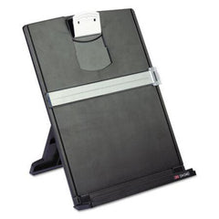 3M™ Fold-Flat Freestanding Desktop Copyholder, Plastic, 150 Sheet Capacity, Black