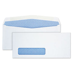 Quality Park™ Window Envelope, #10, Commercial Flap, Gummed Closure, 4.13 x 9.5, White, 500/Box
