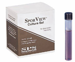 SPS Medical Supply SporView® Sterilization Biological Indicator Kit Steam / EO Gas / Dry Heat / Chemical Vapor