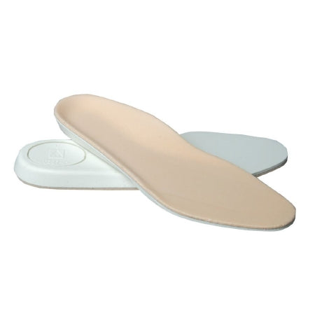 Alimed AliMed® Duo/Laminate D-Soles™ Insole Full Length Size C Plastazote® / Urethane Beige / White Male 8-1/2 to 10 / Female 10-1/2 to11