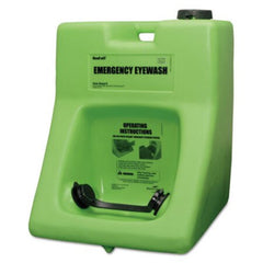 Honeywell Fendall Porta Stream II Eye Wash Station with Eyesaline Concentrate, 16 gal