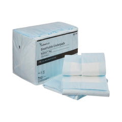 Cardinal Low Air Loss Underpad Wings™ Breathable Plus 23 X 36 Inch Disposable Fluff / Polymer Heavy Absorbency - M-239551-1089 - Bag of 1