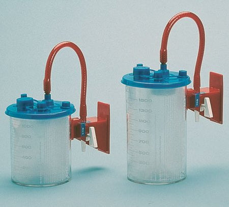 Cardinal Suction Canister Liner Medi-Vac® Flex Advantage® 1500 mL Float Valve Shut-Off Lid - M-239764-2558 - Each