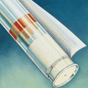 BD BD SurePrep™ Capillary Blood Collection Tube Hematocrit Heparin Additive 1.1 X 75 mm 70 µL Red Stripe Self-Sealing Plug Mylar Wrapped Glass Tube