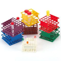 Globe Scientific Test Tube Rack Captrack™ 36 Place 13 mm Tube Size Magenta 2-1/5 X 4 X 8 Inch - M-1135056-1619 - Each