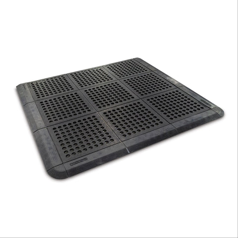 24/Seven LockSafe Mats Solid Mat with Gritshield • NBR ,1 Each - Axiom Medical Supplies