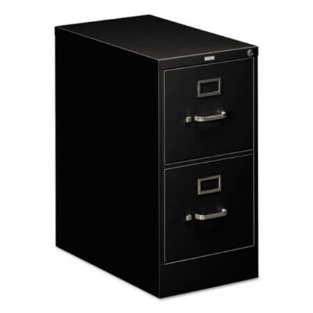 HON® 510 Series Two-Drawer Full-Suspension File, Letter, 15w x 25d x 29h, Black