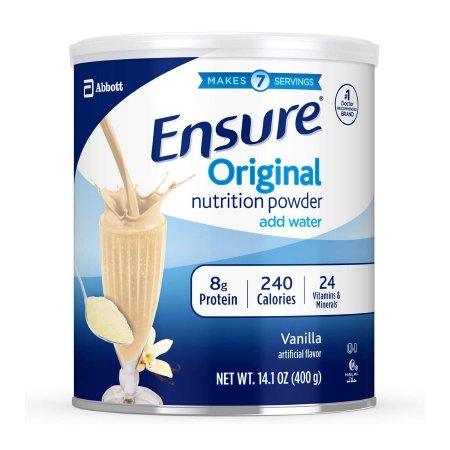 Abbott Nutrition Oral Supplement Ensure® Original Vanilla Flavor Powder 14 oz. Can