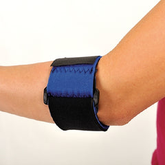 Scott Specialties Elbow Support One Size Fits Most Loop and Lock Closure Tennis Blue