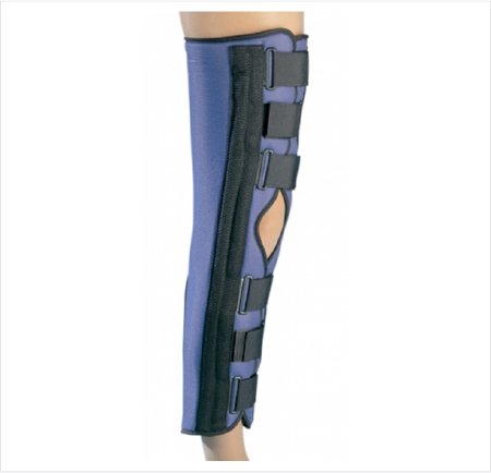 DJO Knee Immobilizer ProCare® Medium Hook and Loop Closure 16 Inch Length Left or Right Knee