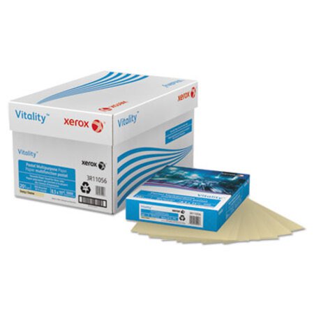 xerox™ Multipurpose Pastel Colored Paper, 20lb, 8.5 x 11, Ivory, 500/Ream
