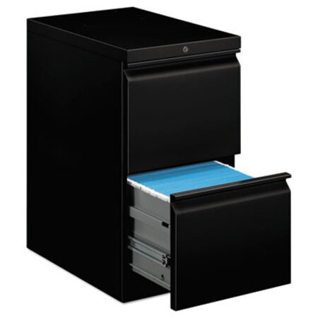 HON® Efficiencies Mobile File/File Pedestal, 15w x 22.88d x 28h, Black